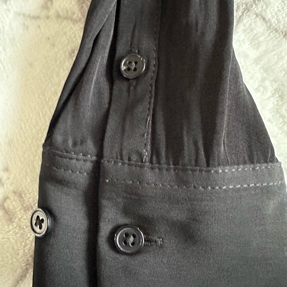 Mela Purdie VINE SHIRT top Black 12 , Romantic, Classic Ruffle - Picture 5 of 9